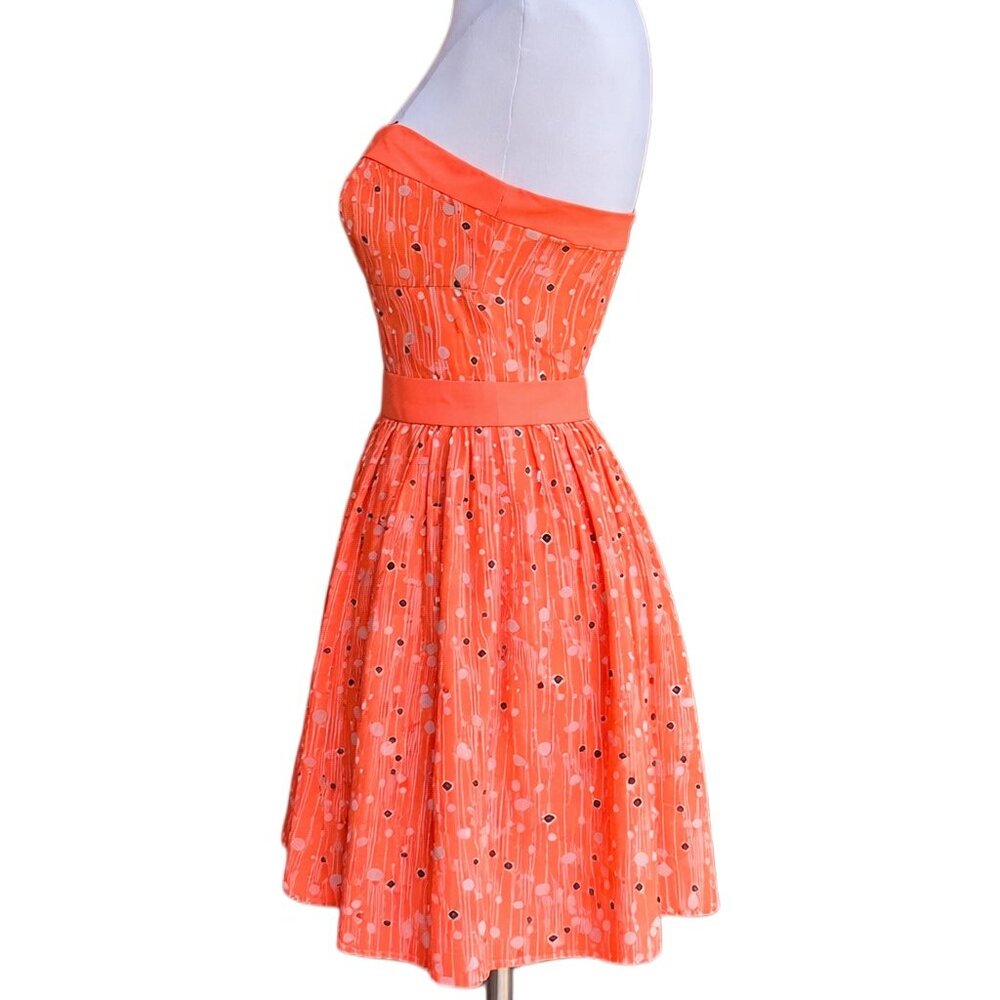 UO Kimchi Blue Sweetheart Polka Dot Sundress w/ Pockets 2 - Picture 4 of 7